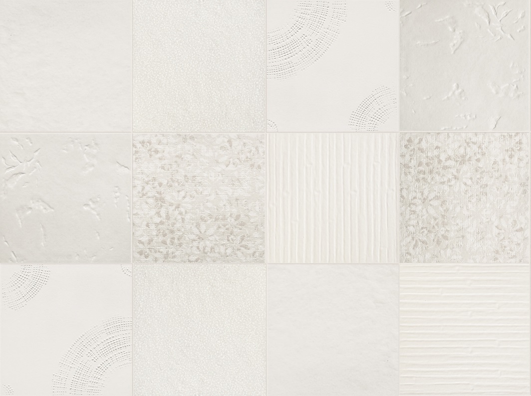 Купить Mutina Chymia Mix 1 White 30x30 