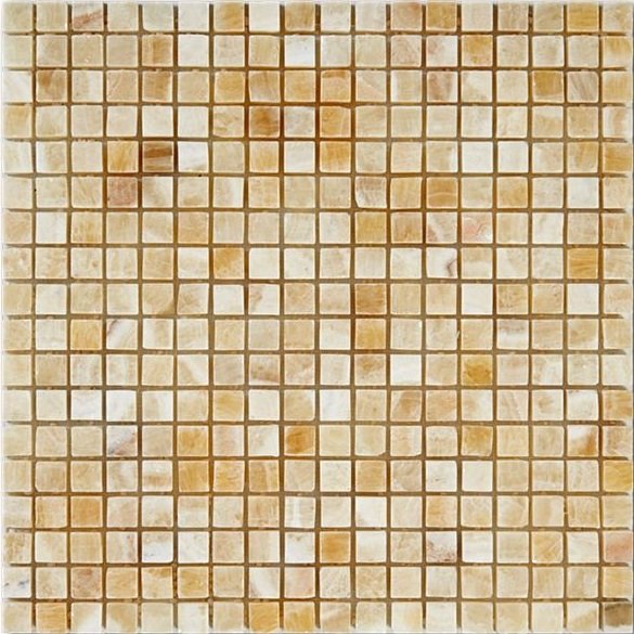 Купить Art Natura Marble Mosaic Onix Miele 15х15mm  30.5×30.5 