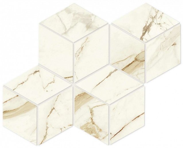 Купить Atlas Concorde Marvel Shine Calacatta Imperiale Mos. Esagono Matt 30x35 