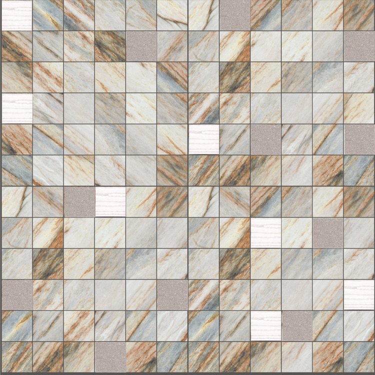 Купить Aparici Luxor Quartzite Aurora Mos 2,5x2,5 Decor 29,75х29,75 