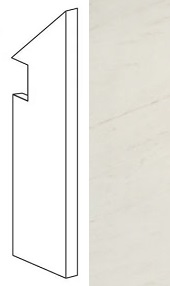 Купить Atlas Concorde Marvel Pro Cremo Delicato Battiscopa Sag. DX 7,2x30 