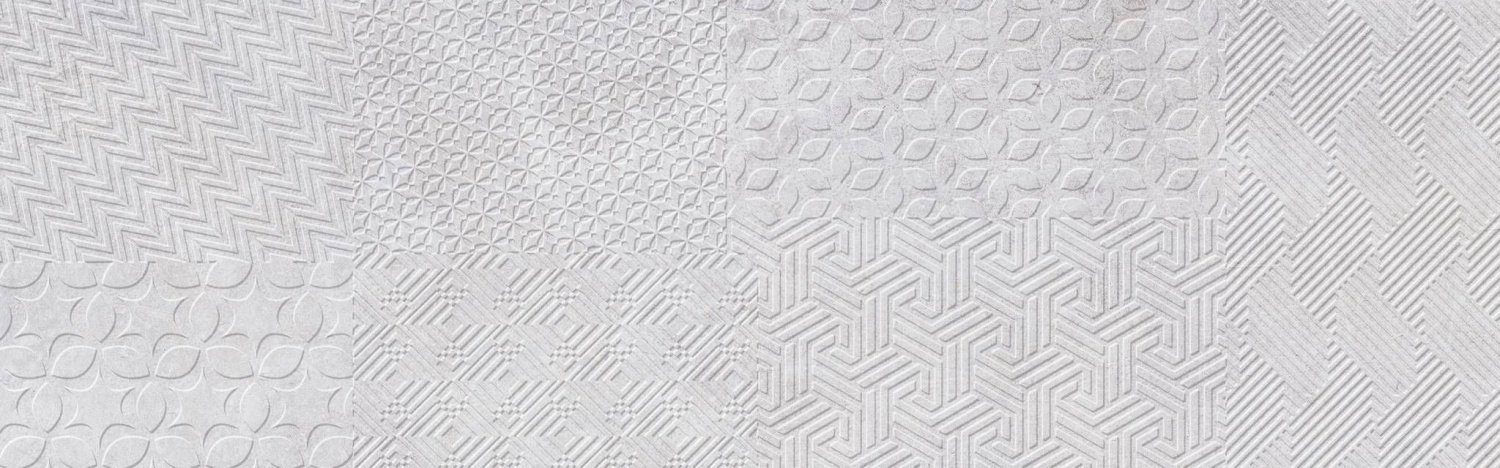 Купить Cifre Materia Textile White 25x80 