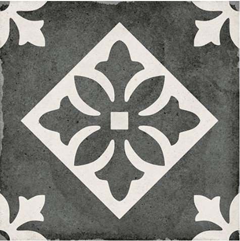 Купить Equipe Art Nouveau Padua Black 20x20 