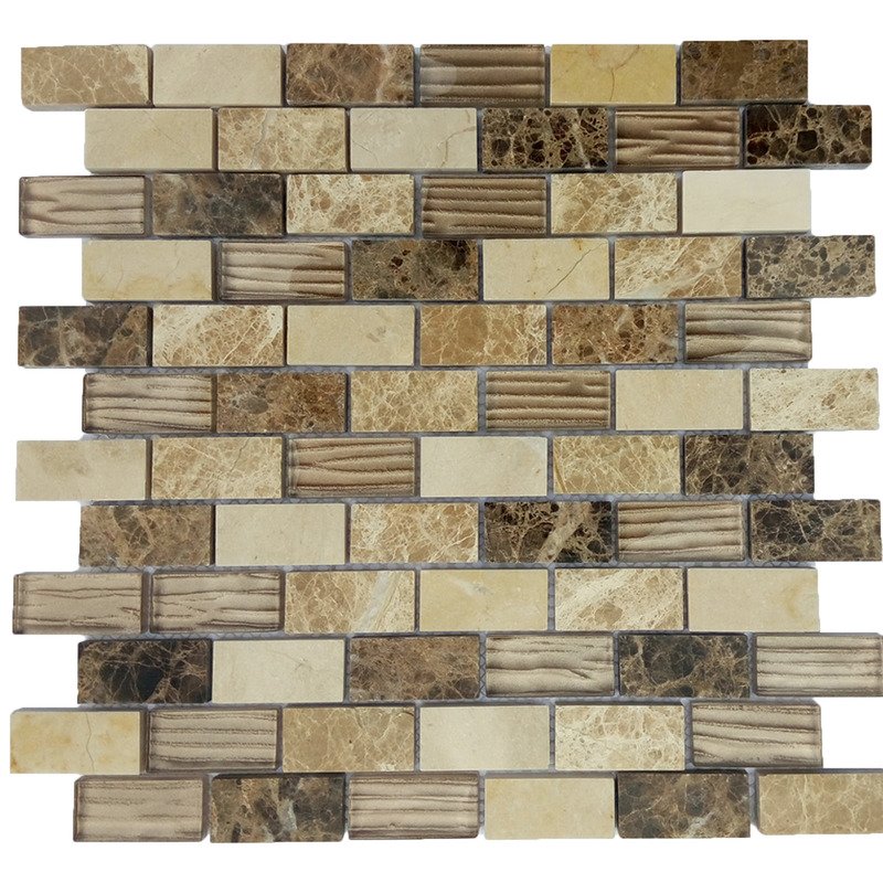 Купить Orro Mosaic Glasstone Astoria Brown 30х30х0,8 