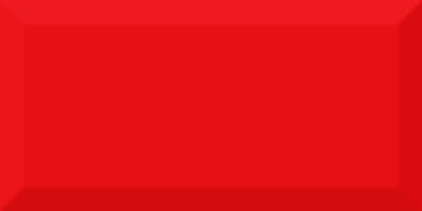 Купить Absolut Keramika Monocolor 10х20 Rojo Biselado Brillo 10х20 