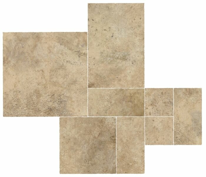 Купить Atlas Concorde Aix Beige Kit Multiformato Tumbled 75x75 