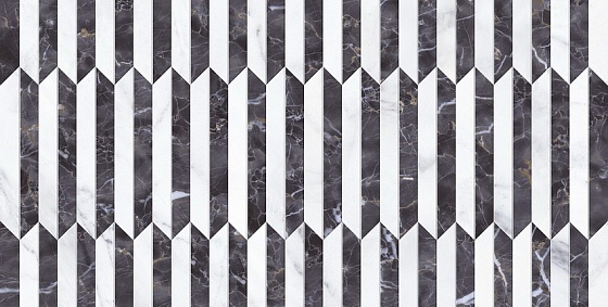 Купить Gayafores Statuario Deco Abadía Negro 34х67 