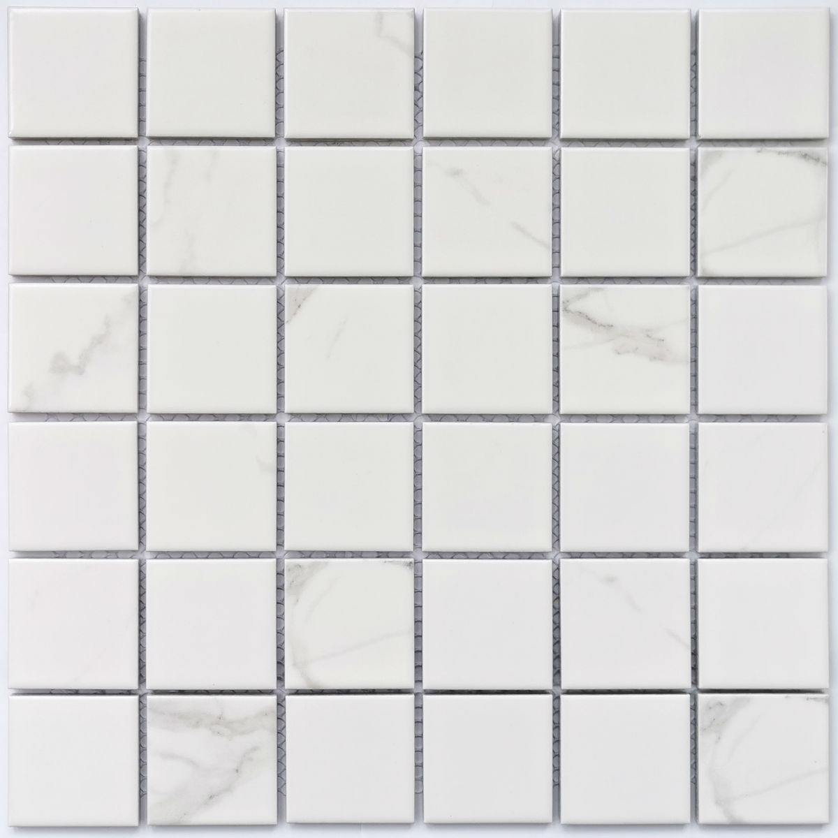 Купить Bonaparte Мозаика керамическая Calacatta-48 4,8х4,8 30,6х30,6 