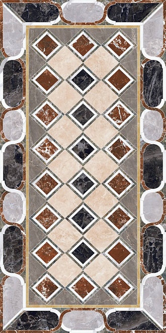 Купить Ковёр Композиция Декорированный Лап. 119,5X238,5 