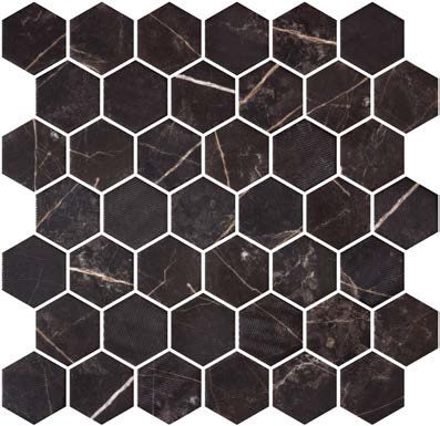 Купить Onix Glass Hexagon Marble Coimbra Antislip 28,4х28,6 
