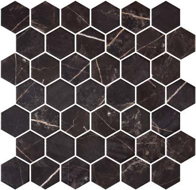 Купить Onix Glass Hexagon Marble Coimbra Antislip 28,4х28,6 