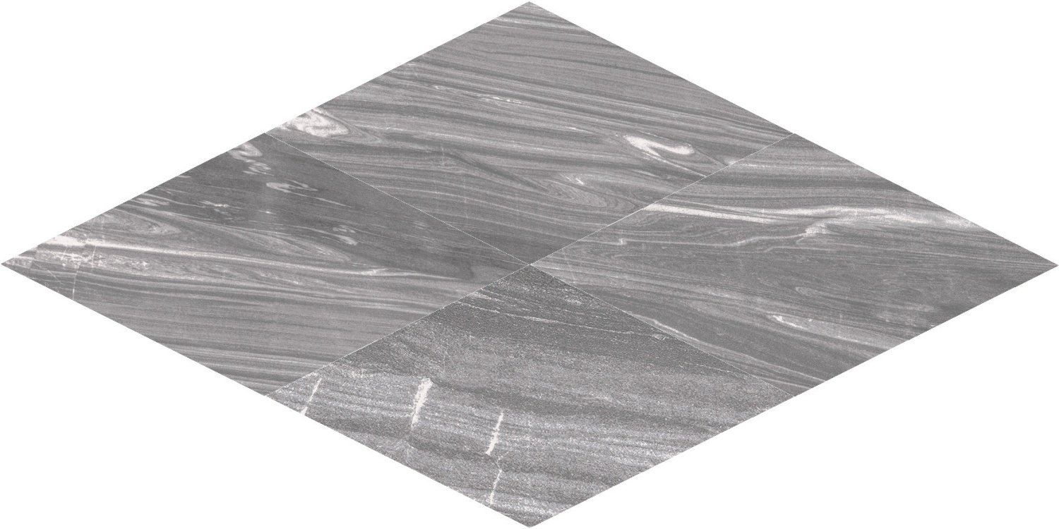 Купить Cerdomus Luxe Rombi Grey Lev. 15x30 