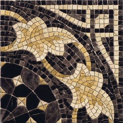 Купить Vives Iliada Cantonera Laertes Negro 43,5x43,5 