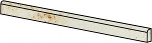 Купить Emil Ceramica Metal Style Battiscopa Nat. Revival Rett. 4,6х120 