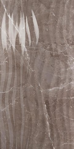 Купить Love Ceramic Marble Curl Tortora Shine 35х70 