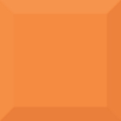 Купить Absolut Keramika Monocolor 10x10 Biselado Brillo Naranja 10х10 