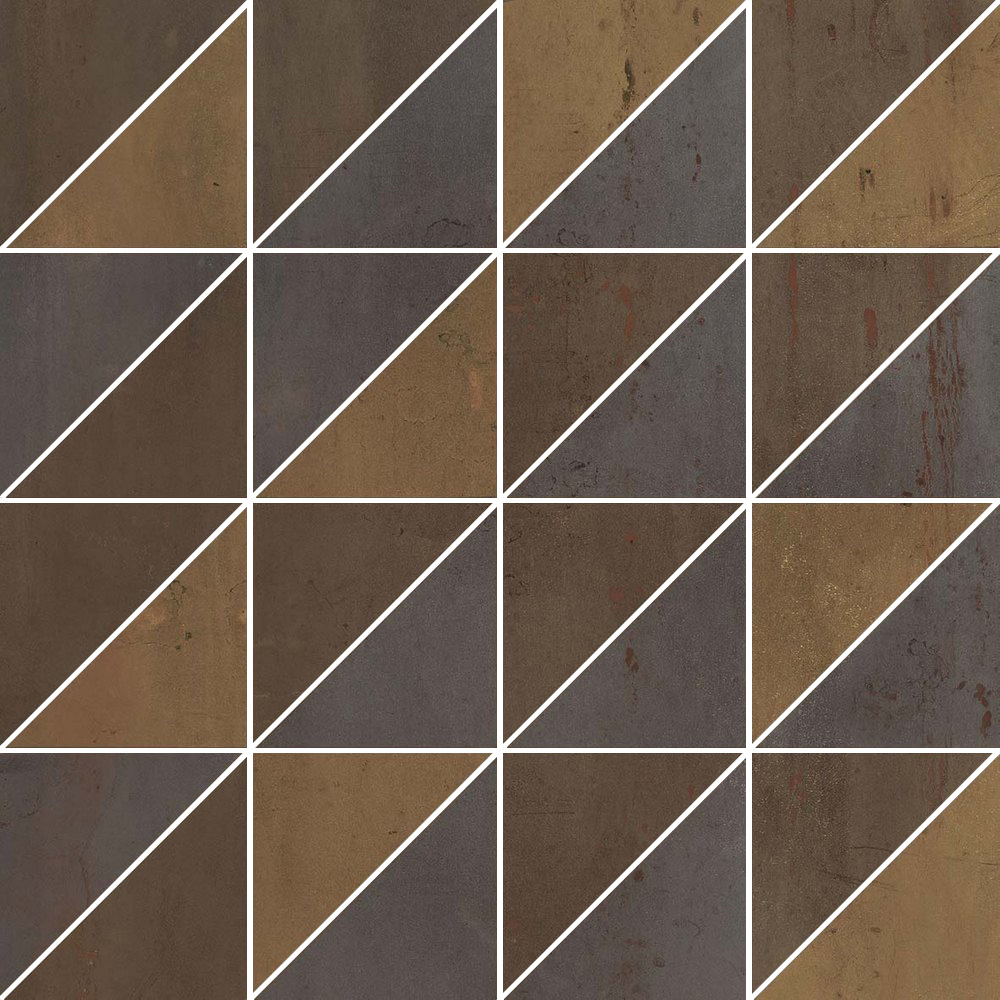 Купить Flaviker Rebel Mosaico Tris Hot Rett 30x30 