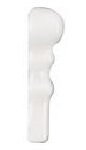 Купить Adex Habitat Angulo Exterior Moldura Alabaster Glossy 5x2 