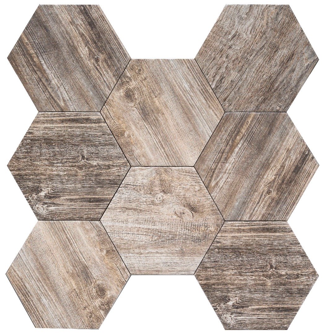 Купить Recupera Esagona Legno Invecciato 24x27.7 