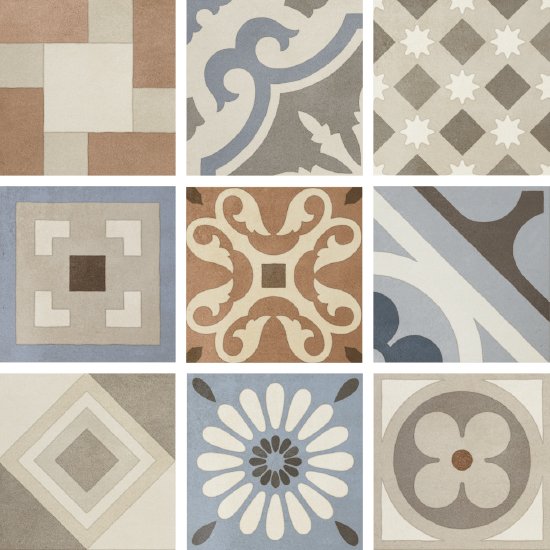 Купить Fioranese Cementine Retro Deco 20x20 
