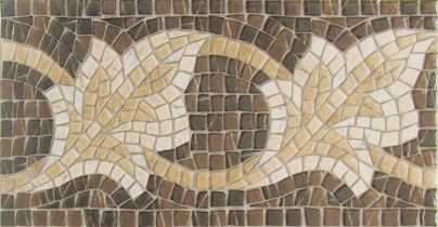 Купить Vives Iliada Cenefa Afrodita Marron 21,7x43,5 