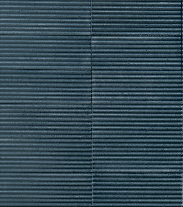 Купить Marazzi Italy Rice Struttura Pleat 3D Blu 7.5x20 