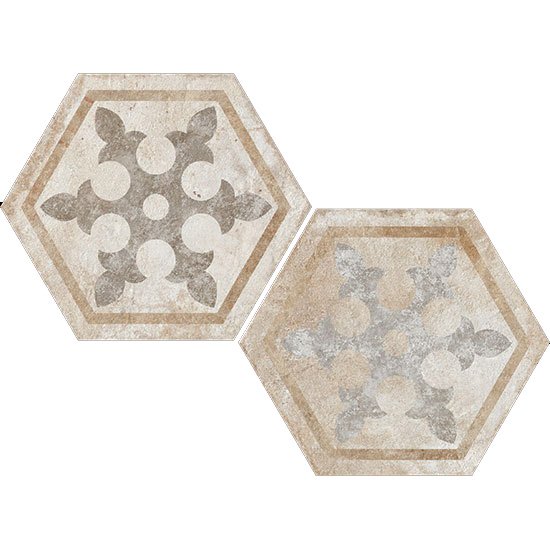 Купить Fioranese Heritage Deco Esagona Texture 1 34,5х40 