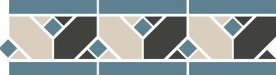 Купить TopCer York Blue Border 42,2x12,2 