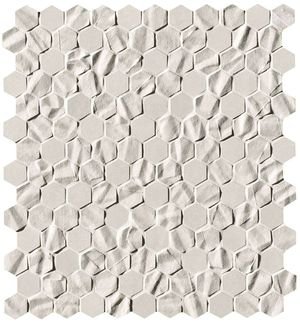 Купить Fap Bloom White Star Esagono Mosaico 32.5x29.5 