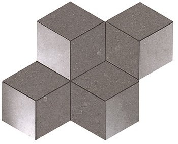 Купить Atlas Concorde Kone Grey Mosaico Esagono Matt 30X35 
