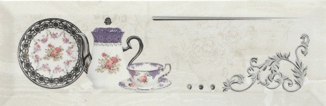 Купить Monopole Petra Decor Pranzo Silver B 10х30 