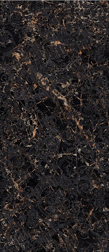 Купить Versace Maximvs Black&Gold Megabarocco Lux 120x280 