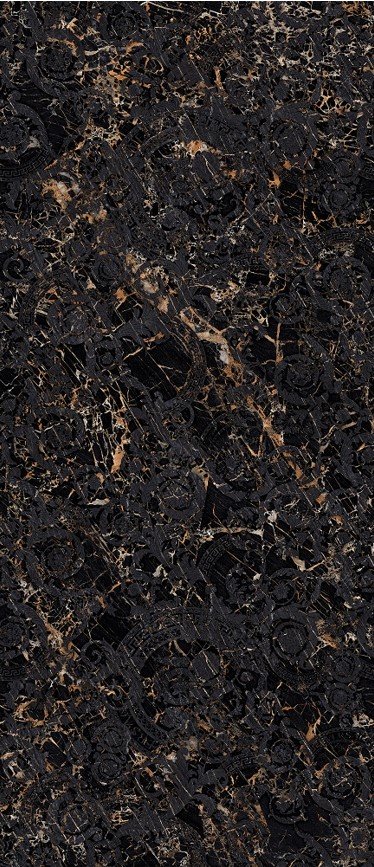 Купить Versace Maximvs Black&Gold Megabarocco Lux 120x280 
