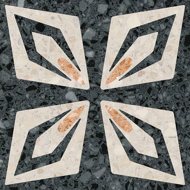 Купить Vives Niza Vietri-R Negro 20x20 