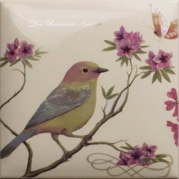 Купить Amadis Fine Tiles Botanic Garden Bird 1 Deco 15х15 