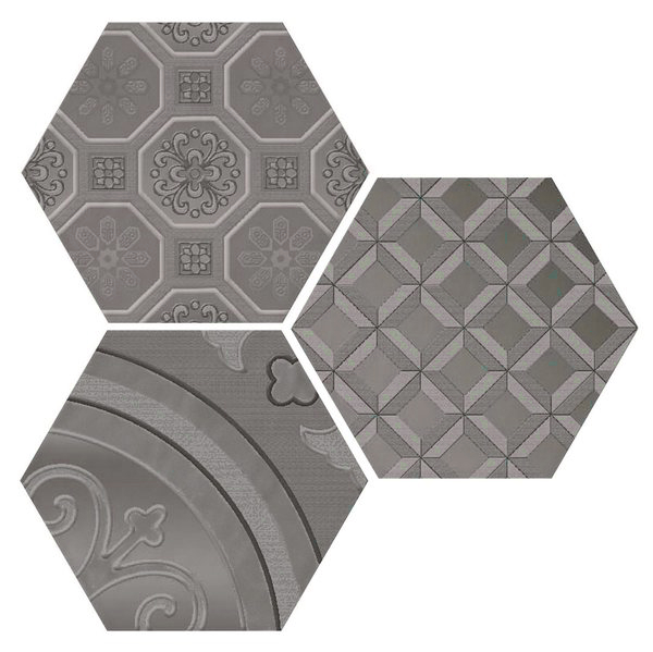 Купить Cifre Vodevil Dec. Grey 3шт/комп. 17,5x17,5 