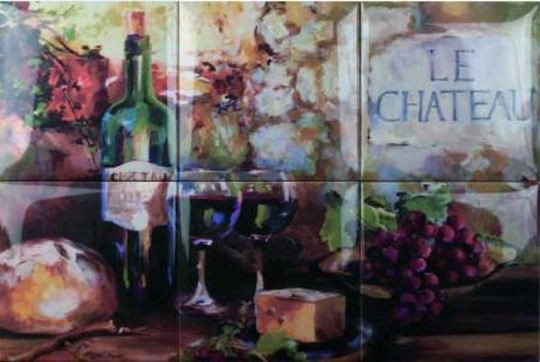 Купить Amadis Fine Tiles Wine Picture 45х30 