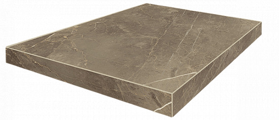 Купить Coliseum Портофино Серый Ступень 45 Угл. Лев. Лапп 33x90 