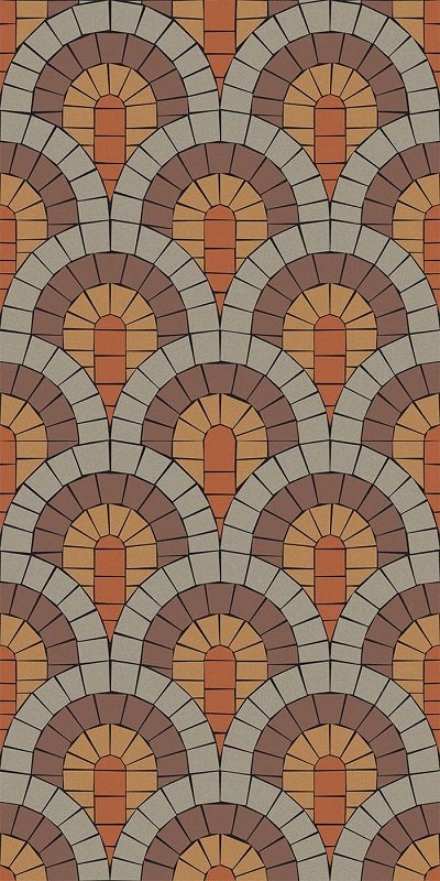 Купить Wide&Style Pave Brown 160x320 