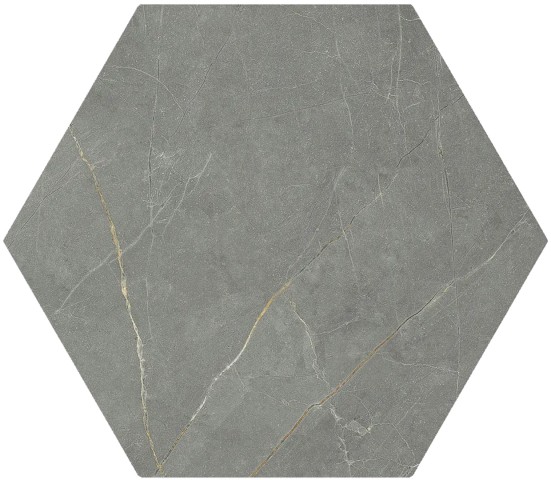 Купить Oset Calacattas-Pulpis Pulpis Dark Grey Hex 20x24 