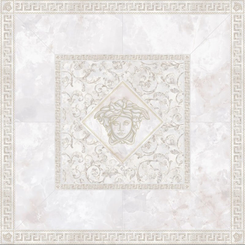 Купить Versace Emote Rosone Onice Bianco 156x156 