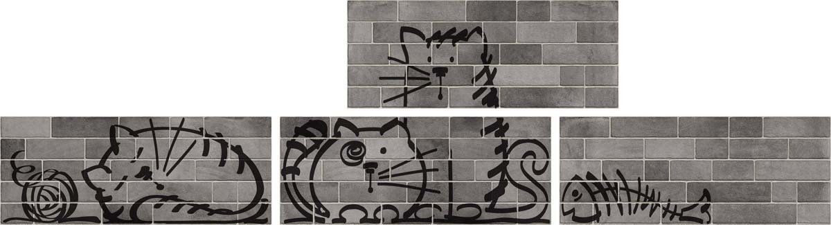 Купить Vives Marlon Nuney-4 Grafito 20х50 (компл. 4 шт.) 
