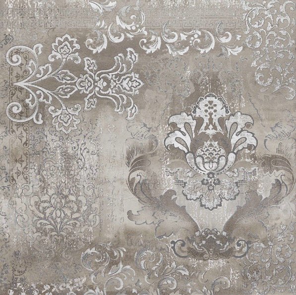 Купить Ascot Steelwalk Inserto Silk Nikel 59.5x59.5 