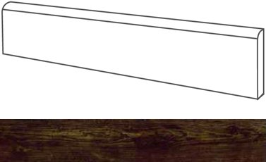 Купить Elios Ceramica Grand Sequoia Battiscopa Wenge 6,2x84 