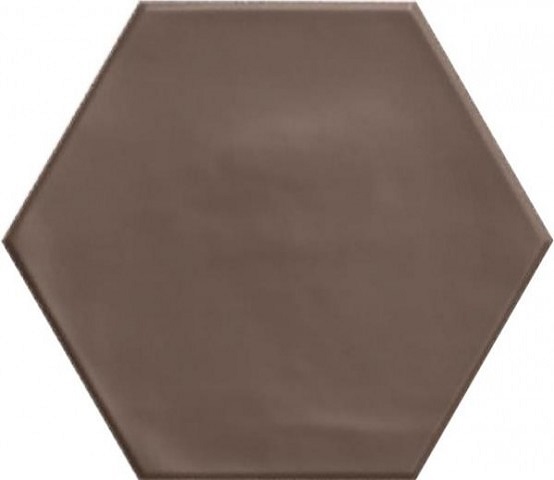 Купить Ribesalbes Geometry Hex Brown Matt 15x17,3 