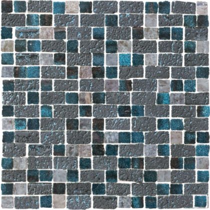Купить Naxos Raku Mosaico Spaccatella Turquoise 30,5x30,5 
