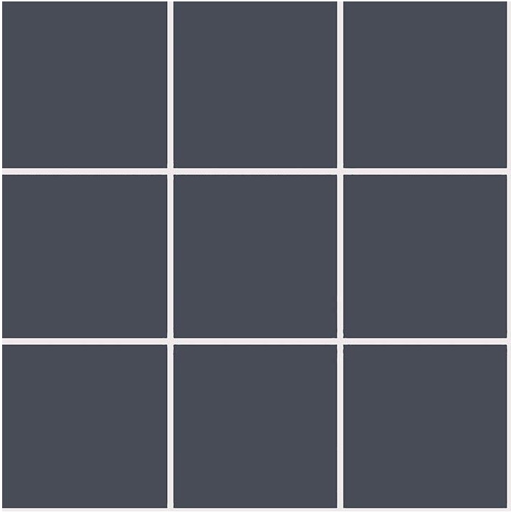 Купить Vitra Мозаика Color RAL 0004000 Anthracite Matt 10х10 