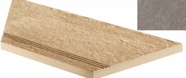 Купить Atlas Concorde Cliff Grigio Gradino Lineare Angolo Sx 30x60 