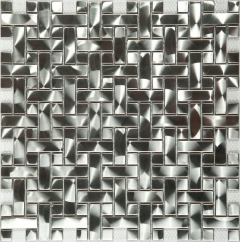 Купить NS Mosaic Metal M-603 Метал (15*48*15*6) 30,5x30 