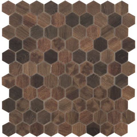 Купить Vidrepur Hex Woods № 4701 (на сетке) под заказ 31,7х30,7 